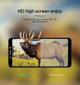 MOFI Szkło hartowane na pełny ekran MOFI do Xiaomi Redmi 6 / 6A czarne 10