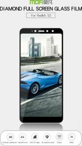 MOFI Szkło hartowane na pełny ekran MOFI do Xiaomi Redmi S2 białe 2