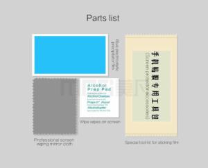 MOFI Szkło hartowane na pełny ekran MOFI do Xiaomi Redmi S2 białe 8