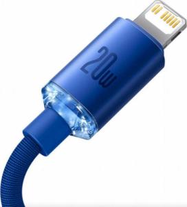 Kabel USB Baseus USB-C - Lightning 1.2 m Niebieski (baseus_20220224141920) 3