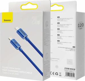 Kabel USB Baseus USB-C - Lightning 1.2 m Niebieski (baseus_20220224141920) 9