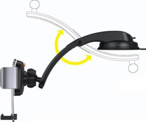 Baseus Uchwyt zaciskowy do samochodu Easy Control Clamp SUYK000-001 9