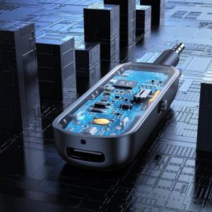 Adapter bluetooth Ugreen Odbiornik nadajnik Bluetooth Mini Jack 3,5 mm czarny 11