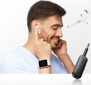 Adapter bluetooth Ugreen Odbiornik nadajnik Bluetooth Mini Jack 3,5 mm czarny 13