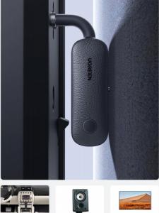 Adapter bluetooth Ugreen Odbiornik nadajnik Bluetooth Mini Jack 3,5 mm czarny 14