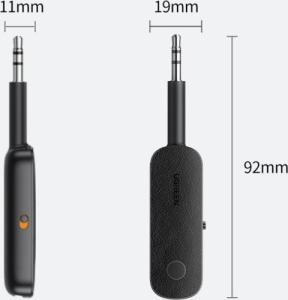 Adapter bluetooth Ugreen Odbiornik nadajnik Bluetooth Mini Jack 3,5 mm czarny 22