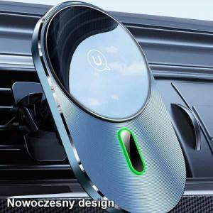Usams Uchwyt magnetyczny do samochodu Magnetic Car Wireless Charging 15W CD170DZ01 5