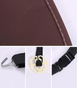 Organizer samochodowy na fotel siedzenie z mini stolikiem do auta czarny 14