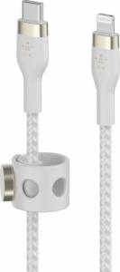 Kabel USB Belkin USB-C - Lightning 3 m Biały (CAA011BT3MWH) 2