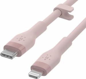 Kabel USB Belkin USB-C - Lightning 2 m Różowy (CAA009BT2MPK) 1