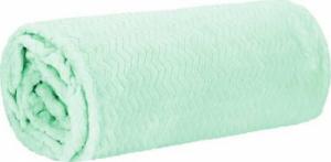 Springos Narzuta na łóżko, pled 200x220 cm tłoczony, dwustronny koc na kanapę jasna zieleń UNIWERSALNY 7