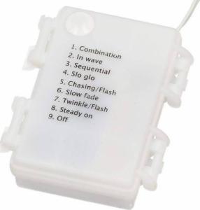 Lampki choinkowe Springos 120 LED białe ciepłe 4