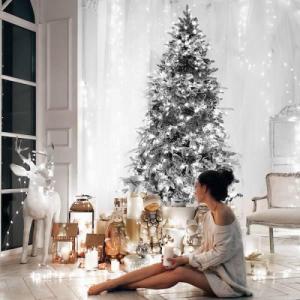 Lampki choinkowe Springos 300 LED białe zimne 15