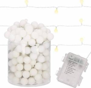 Lampki choinkowe Springos 50 LED białe ciepłe 3