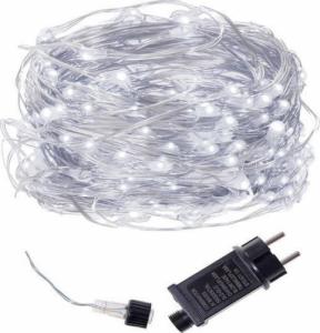 Lampki choinkowe Springos 100 LED białe zimne 1