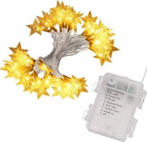 Lampki choinkowe Springos 50 LED białe ciepłe 3