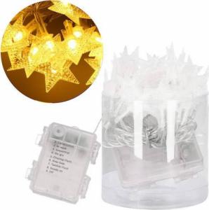 Lampki choinkowe Springos 50 LED białe ciepłe 5