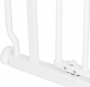 Springos Bramka zabezpieczająca rozporowa do 118cm biała UNIWERSALNY 6