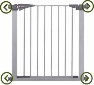 Springos Bramka zabezpieczająca rozporowa do 84cm szara UNIWERSALNY 2