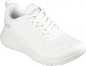 Skechers Buty BOBS Squad Chaos - Face Off (117209-OFWT) białe r. 38.5 2