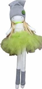 LALKA 61 cm HANDMADE RĘCZNIE WYKONANA ZIELONA - RĘKODZIEŁO ARTYSTYCZNE 2