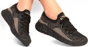 Skechers Buty damskie BOBS SPORT B FLEX - FALL SPARKS (117113-BKGD) r. 40 5