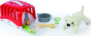 Figurka Dolu Mój pierwszy zwierzak - Piesek z czerwonym kojcem (5003) 5