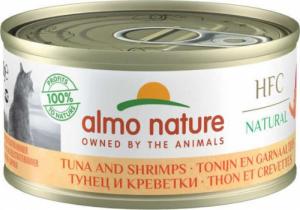Almo Nature Almo Nature HFC Natural tuńczyk i krewetki 70g 1