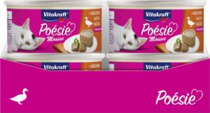 Vitakraft Vitakraft Poesie kaczka w musie 12x85g 2