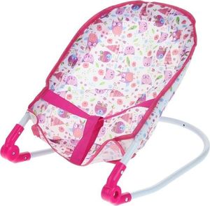 NoboKids Zestaw Lalka Bobas Łóżeczko Bujak Wózek Akcesoria 10