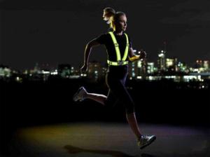 Hurtel Szelki odblaskowe regulowane kamizelka odblaskowa na rower motor do biegania żółty Uniwersalny 5