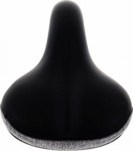 Selle Mio Siodło City Selle Mio SM-1000 H-E czarne, tył szary z jarzemkiem Uniwersalny 3