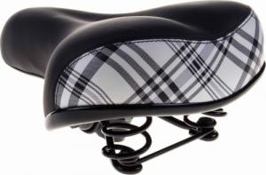 Selle Mio Siodło City Selle Mio SM-1000 H.B czarne, tył krata z jarzemkiem Uniwersalny 2