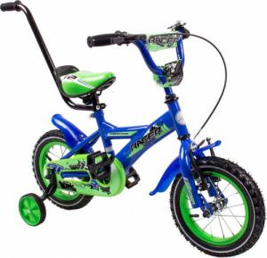 Vivo Rower dziecięcy RACER 12" niebiesko-zielony 1