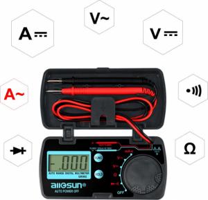 Allsun Automatyczny miernik kieszonkowy w futerale 2