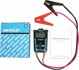 Allsun Tester analizator akumulatorów 12/24 V 2000 CCA 5