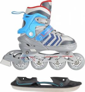 Rolki Nils Extreme NH18192 z wymienną płozą regulowane szare r. 39-43 15