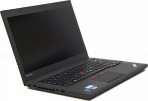 Laptop Lenovo ThinkPad T450 i5-5300U 8GB 128GB SSD 14" 1920x1080 IPS Windows 10 Pro Klasa A+ 5