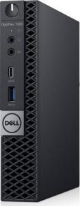 Komputer Dell Dell Optiplex 7060 Tiny Core i5 8400T (8-gen.) 1,7 GHz / 8 GB / 480 SSD / Win 10 Prof. (Update) 1