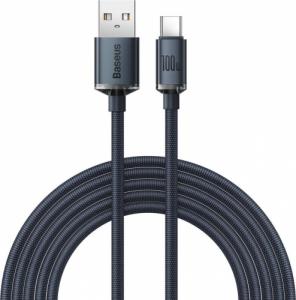 Kabel USB Baseus USB-A - USB-C 2 m Czarny (BSU3102BLK) 1