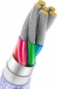 Kabel USB Baseus USB-A - USB-C 2 m Fioletowy (baseus_20220224125845) 13