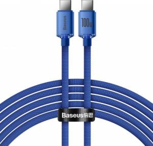 Kabel USB Baseus USB-C - USB-C 2 m Niebieski (baseus_20220224133557) 1