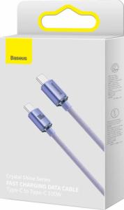 Kabel USB Baseus USB-C - USB-C 2 m Fioletowy (baseus_20220224134343) 3