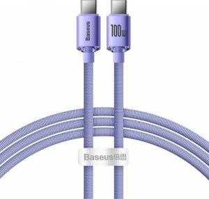 Kabel USB Baseus USB-C - USB-C 1.2 m Fioletowy (baseus_20220224134231) 1