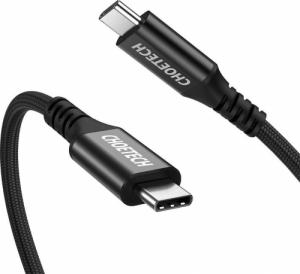 Kabel USB Choetech USB-C - USB-C 2 m Czarny (6971824975222) 1