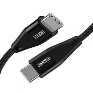 Kabel USB Choetech USB-C - USB-C 2 m Czarny (6971824975673) 1