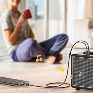 Kabel USB Ugreen USB-C - RCA 1.5 m Szary (UGR1184BLK) 8