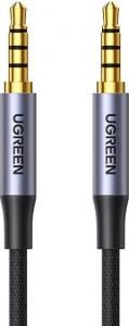 Kabel Ugreen Jack 3.5mm - Jack 3.5mm 2m czarny (UGR1187BLK) 1