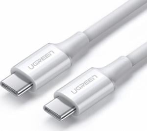 Kabel USB Ugreen USB-C - USB-C 1 m Biały (6957303865512) 1