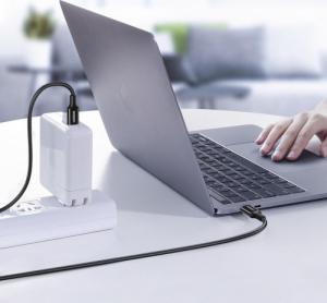 Kabel USB Ugreen USB-C - USB-C 1 m Biały (6957303865512) 3